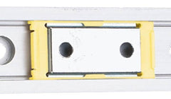 Igus - 1,000mm OAL x 27mm Overall Width x Self Lubricated Linear Guide Systems - 60mm Between Holes - Makers Industrial Supply