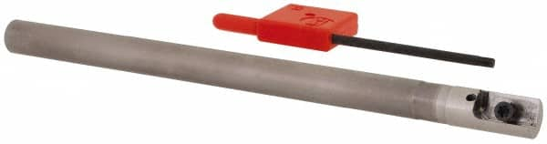 Carmex - 0.39" Cut Diam, 0.312" Shank Diam, Indexable Thread Mill - Insert Style I/E, 12mm Insert Size, 1 Insert, Toolholder Style SR, 5" OAL - Makers Industrial Supply