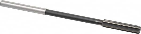 Interstate - 0.337" High Speed Steel 6 Flute Chucking Reamer - Straight Flute, 0.2792" Straight Shank - Makers Industrial Supply