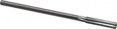 Interstate - 0.38" High Speed Steel 6 Flute Chucking Reamer - Straight Flute, 0.3105" Straight Shank - Makers Industrial Supply