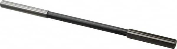 Interstate - 0.383" High Speed Steel 6 Flute Chucking Reamer - Straight Flute, 0.3105" Straight Shank - Makers Industrial Supply