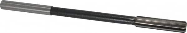 Interstate - 0.433" High Speed Steel 8 Flute Chucking Reamer - Straight Flute, 0.373" Straight Shank - Makers Industrial Supply