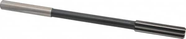 Interstate - 0.45" High Speed Steel 8 Flute Chucking Reamer - Straight Flute, 0.373" Straight Shank - Makers Industrial Supply