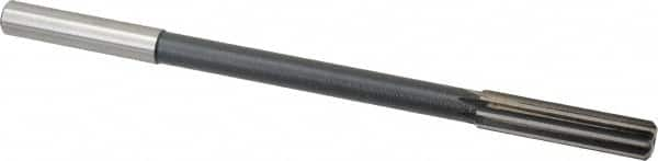 Interstate - 0.474" High Speed Steel 8 Flute Chucking Reamer - Straight Flute, 0.4355" Straight Shank - Makers Industrial Supply