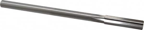 Interstate - 1/2" High Speed Steel 8 Flute Chucking Reamer - Straight Flute, 0.4355" Straight Shank - Makers Industrial Supply