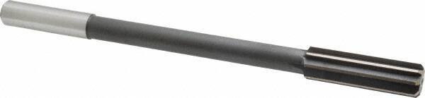 Interstate - 0.69" High Speed Steel 8 Flute Chucking Reamer - Straight Flute, 9/16" Straight Shank - Makers Industrial Supply