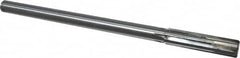 Made in USA - 0.498" Carbide-Tipped 6 Flute Dowel Pin Chucking Reamer - Makers Industrial Supply