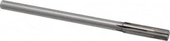 Made in USA - 0.4995" Carbide-Tipped 6 Flute Dowel Pin Chucking Reamer - Makers Industrial Supply