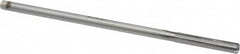 Made in USA - 1/4" Carbide-Tipped 4 Flute Chucking Reamer - Straight Flute, 15/64" Straight Shank, 1-1/2" Flute Length, 6" OAL - Makers Industrial Supply