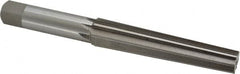 Interstate - 0.5696" Small End, 0.7444" Large End, 5/8" Straight Shank, 3-1/2" Flute, 2MT Morse Taper Reamer - Makers Industrial Supply