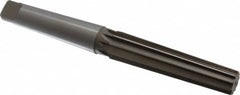 Interstate - 1.0167" Small End, 1.2893" Large End, 1-1/8" Tapered Shank, 5-1/4" Flute, 4MT Morse Taper Reamer - Makers Industrial Supply