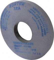 Norton - 14" Diam x 5" Hole x 1-1/2" Thick, K Hardness, 46 Grit Surface Grinding Wheel - Aluminum Oxide, Type 1, Coarse Grade, 1,800 Max RPM, Vitrified Bond, No Recess - Makers Industrial Supply