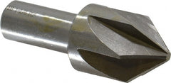 Interstate - 1-1/4" Head Diam, 3/4" Shank Diam, 6 Flute 82° High Speed Steel Countersink - Makers Industrial Supply