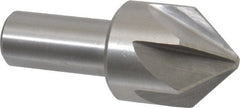 Interstate - 1-3/4" Head Diam, 1" Shank Diam, 6 Flute 82° High Speed Steel Countersink - Makers Industrial Supply