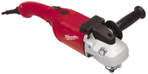 Milwaukee Tool - 7 to 9" Disc, 6,000 RPM, Electric Handheld Disc Sander - 2.25 hp, 120 Volts - Makers Industrial Supply