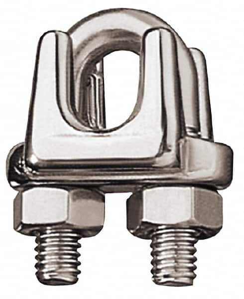 Ronstan - 3/4" Wire Rope U-Bolt Grip - 316 Stainless Steel - Makers Industrial Supply