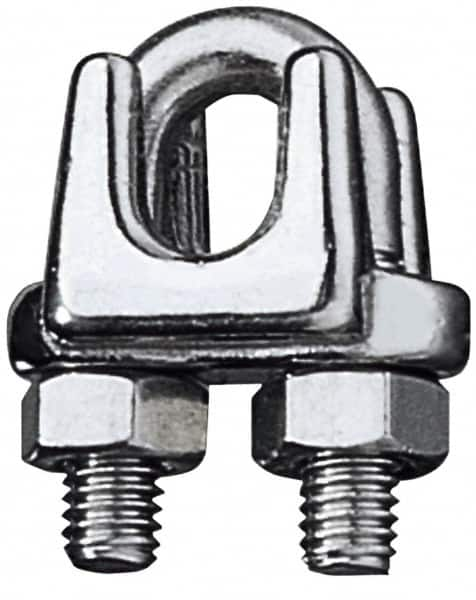 Ronstan - 7/8" Wire Rope U-Bolt Grip - 316 Stainless Steel - Makers Industrial Supply