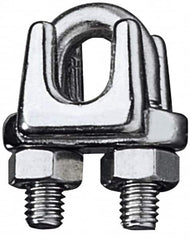 Ronstan - 1" Wire Rope U-Bolt Grip - 316 Stainless Steel - Makers Industrial Supply