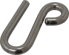 Ronstan - 13/32" Opening, 316 Stainless Steel Electropolished S-Hook - 880 Lb Capacity, 3/8" ID, 1/4" Wire, 2-7/16" OAL - Makers Industrial Supply