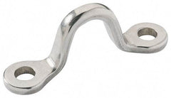 Ronstan - 11/16" Rope Guide/Eye Strap - 2-3/8" Between Centers, 316 Stainless Steel, Electropolished - Makers Industrial Supply