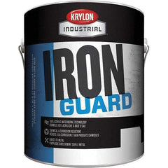 Krylon - 1 Gal Dark Machinery Gray High Gloss Finish Acrylic Enamel Paint - Interior/Exterior - Makers Industrial Supply