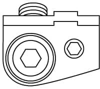 Kennametal - Indexable Adjusting Element - Compatible with 200C12RP90SP15C2WFP - Makers Industrial Supply