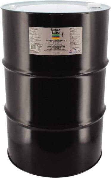 Synco Chemical - 55 Gal Drum Synthetic Multi-Purpose Oil - -42.78 to 232.22°F, SAE 85W, ISO 150, 681.5 SUS at 40°C, Food Grade - Makers Industrial Supply