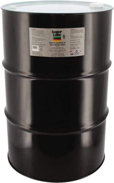 Synco Chemical - 55 Gal Drum Synthetic Multi-Purpose Oil - -40500°F, SAE 80W, ISO 68, 350 SUS at 40°C, Food Grade - Makers Industrial Supply