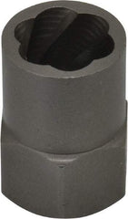 Irwin Hanson - 3/8" Drive Reverse Spiral Flute Hex Bolt Remover - 1/2" Hex, 2" OAL - Makers Industrial Supply