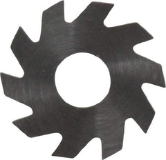 RobbJack - 3/4" Diam x 0.0312" Blade Thickness x 1/4" Arbor Hole Diam, 10 Tooth Slitting and Slotting Saw - Arbor Connection, Right Hand, Uncoated, Solid Carbide, Concave Ground - Makers Industrial Supply