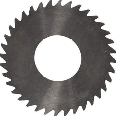 RobbJack - 1-1/4" Diam x 0.04" Blade Thickness x 1/2" Arbor Hole Diam, 36 Tooth Slitting and Slotting Saw - Arbor Connection, Right Hand, Uncoated, Solid Carbide, Concave Ground - Makers Industrial Supply