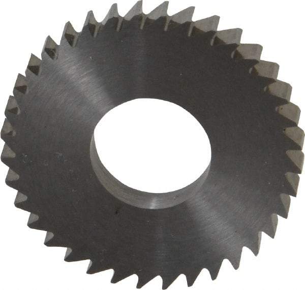 RobbJack - 1-1/4" Diam x 0.1562" Blade Thickness x 1/2" Arbor Hole Diam, 36 Tooth Slitting and Slotting Saw - Arbor Connection, Right Hand, Uncoated, Solid Carbide, Concave Ground - Makers Industrial Supply