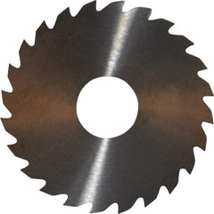 RobbJack - 1-3/4" Diam x 0.0312" Blade Thickness x 1/2" Arbor Hole Diam, 24 Tooth Slitting and Slotting Saw - Arbor Connection, Right Hand, Uncoated, Solid Carbide, Concave Ground - Makers Industrial Supply