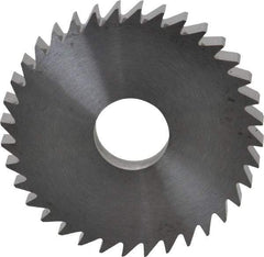 RobbJack - 1-3/4" Diam x 3/16" Blade Thickness x 1/2" Arbor Hole Diam, 36 Tooth Slitting and Slotting Saw - Arbor Connection, Right Hand, Uncoated, Solid Carbide, Concave Ground - Makers Industrial Supply