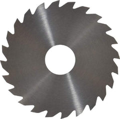 RobbJack - 2" Diam x 0.0468" Blade Thickness x 1/2" Arbor Hole Diam, 24 Tooth Slitting and Slotting Saw - Arbor Connection, Right Hand, Uncoated, Solid Carbide, Concave Ground - Makers Industrial Supply