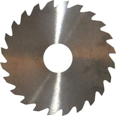 RobbJack - 2" Diam x 0.051" Blade Thickness x 1/2" Arbor Hole Diam, 24 Tooth Slitting and Slotting Saw - Arbor Connection, Right Hand, Uncoated, Solid Carbide, Concave Ground - Makers Industrial Supply