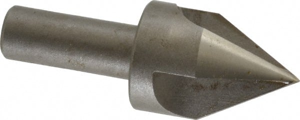 Keo - 1" Head Diam, 1/2" Shank Diam, 3 Flute 60° High Speed Steel Countersink - Makers Industrial Supply