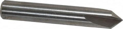 Keo - 1/4" Head Diam, 1/4" Shank Diam, 3 Flute 82° High Speed Steel Countersink - Bright Finish, 1-1/2" OAL, Single End, Straight Shank, Right Hand Cut - Makers Industrial Supply