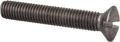 Value Collection - M10x1.50 Metric Coarse, 60mm OAL Slotted Drive Machine Screw - Oval Head, Grade 18-8 & A2 Stainless Steel, Uncoated, Without Washer - Makers Industrial Supply