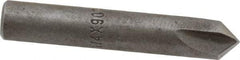 Keo - 1/4" Head Diam, 1/4" Shank Diam, 3 Flute 90° High Speed Steel Countersink - Bright Finish, 1-1/2" OAL, Single End, Straight Shank, Right Hand Cut - Makers Industrial Supply