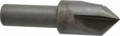 Keo - 3/4" Head Diam, 1/2" Shank Diam, 3 Flute 90° High Speed Steel Countersink - Bright Finish, 2-5/8" OAL, Single End, Straight Shank, Right Hand Cut - Makers Industrial Supply