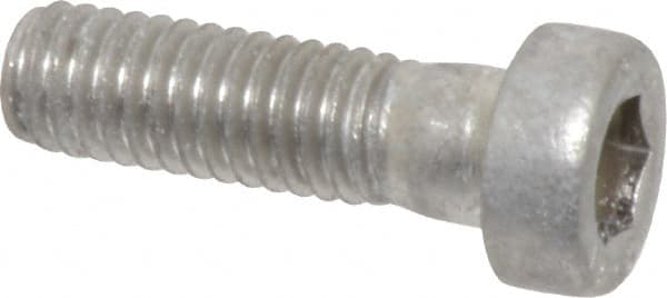 Value Collection - M6x1.00 Metric Coarse Hex Socket Drive, Low Socket Cap Screw - Grade 18-8 & Austenitic A2 Stainless Steel, Uncoated, Partially Threaded, 20mm Length Under Head - Makers Industrial Supply