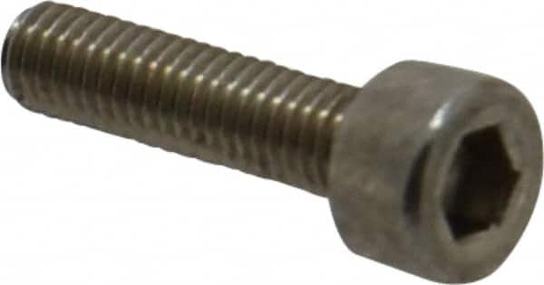 Value Collection - M3x0.50 Metric Coarse Hex Socket Drive, Socket Cap Screw - Grade 316 & Austenitic A4 Stainless Steel, Uncoated, Fully Threaded, 12mm Length Under Head - Makers Industrial Supply