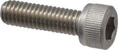 Value Collection - M10x1.50 Metric Coarse Hex Socket Drive, Socket Cap Screw - Grade 316 & Austenitic A4 Stainless Steel, Uncoated, Partially Threaded, 60mm Length Under Head - Makers Industrial Supply