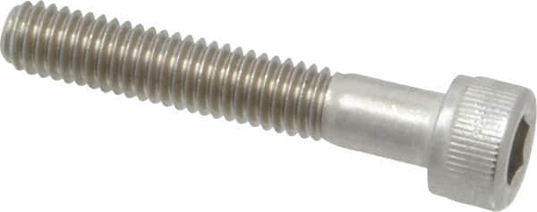 Value Collection - M6x1.00 Metric Coarse Hex Socket Drive, Socket Cap Screw - Grade 316 & Austenitic A4 Stainless Steel, Uncoated, Partially Threaded, 35mm Length Under Head - Makers Industrial Supply