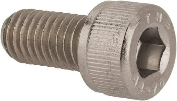 Value Collection - M8x1.25 Metric Coarse Hex Socket Drive, Socket Cap Screw - Grade 316 & Austenitic A4 Stainless Steel, Uncoated, Fully Threaded, 16mm Length Under Head - Makers Industrial Supply