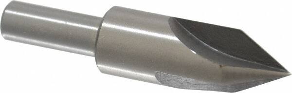 Interstate - 5/8" Head Diam, 3/8" Shank Diam, 3 Flute 60° High Speed Steel Countersink - Makers Industrial Supply