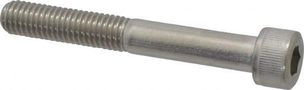 Value Collection - M8x1.25 Metric Coarse Hex Socket Drive, Socket Cap Screw - Grade 316 & Austenitic A4 Stainless Steel, Uncoated, Partially Threaded, 60mm Length Under Head - Makers Industrial Supply