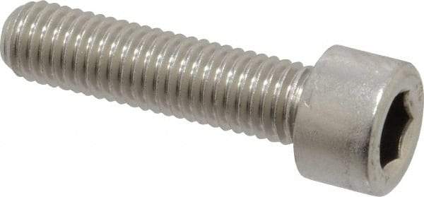 Value Collection - M10x1.50 Metric Coarse Hex Socket Drive, Socket Cap Screw - Grade 316 & Austenitic A4 Stainless Steel, Uncoated, Partially Threaded, 40mm Length Under Head - Makers Industrial Supply