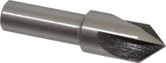 Interstate - 1/2" Head Diam, 3/8" Shank Diam, 3 Flute 82° High Speed Steel Countersink - Makers Industrial Supply